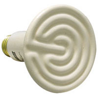 Ceramic heat bulb - non- light emitting